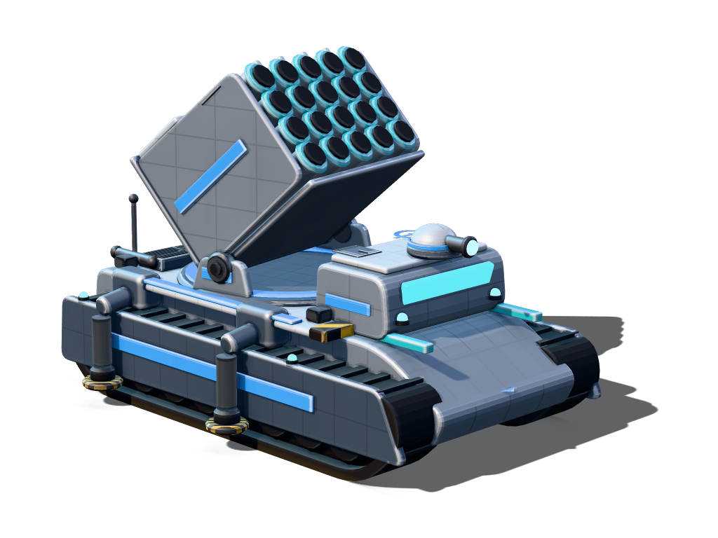 The Tempest, the Concord missile-barrage titan, its twenty-tube rack raised